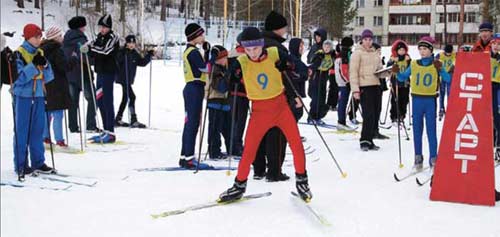 стартует Дмитрий Горлов. II этап Кубка по лыжам